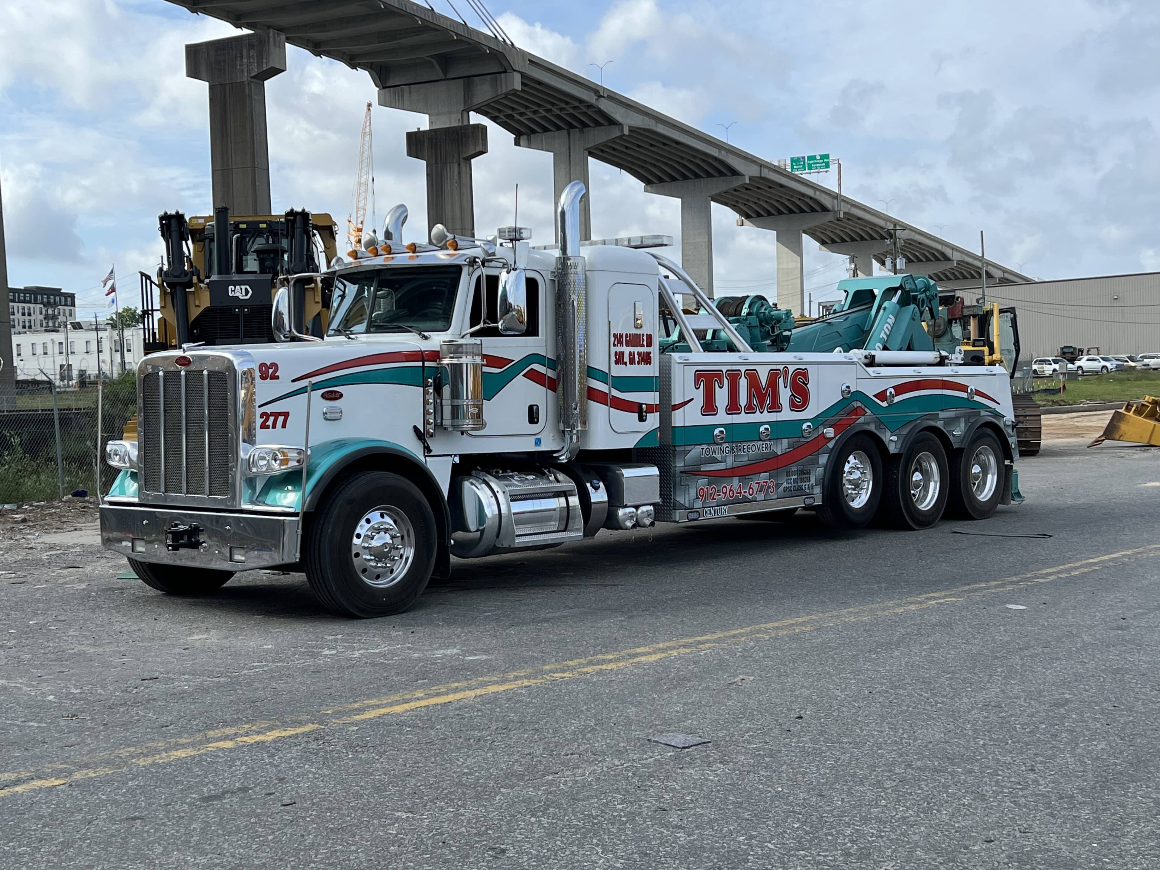 Heavy Duty Tow Truck Savannah GA